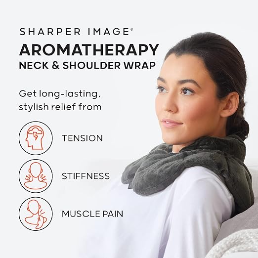 Sharper Image Heated Neck & Shoulder Wrap - Image 2