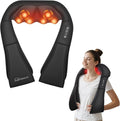 Snailax Neck Massager with Heat, Shiatsu Neck Back Massager by Snailax