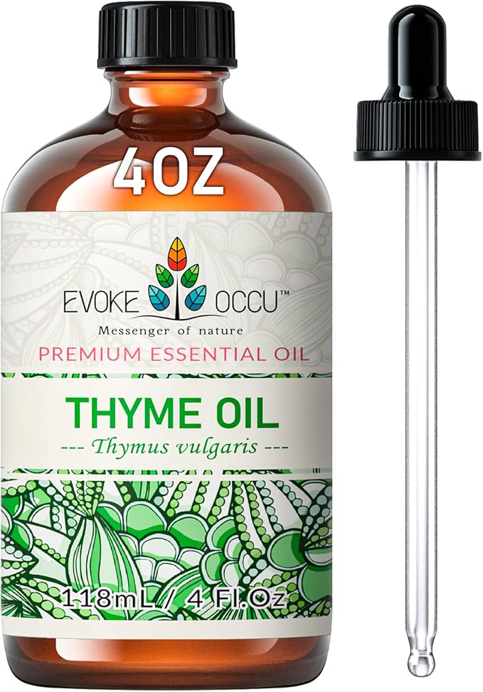 EVOKE OCCU Thyme Essential Oil for Diffuser, Candle and Soap Making by enjoythesmellofnature