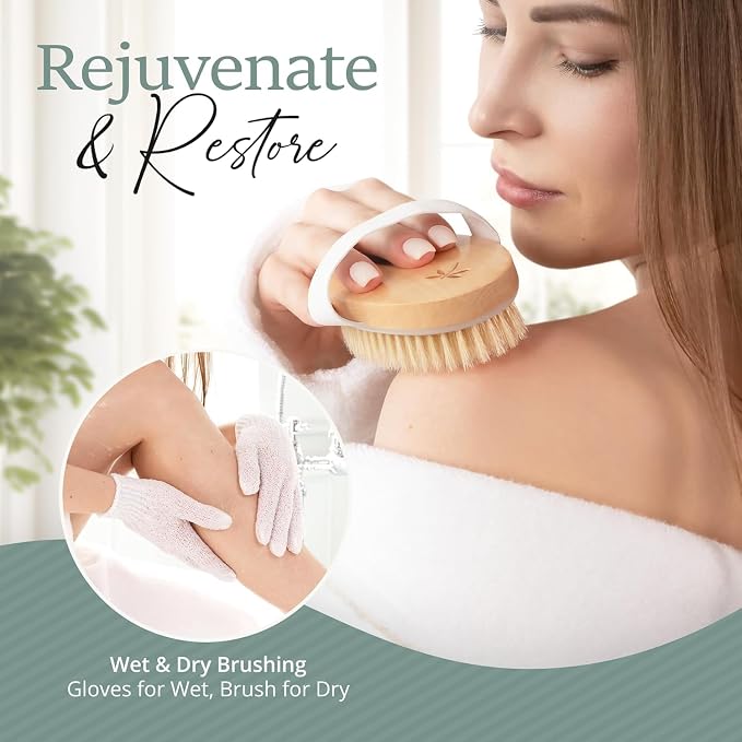 Belula Dry Brushing Body Brush Set - Image 4
