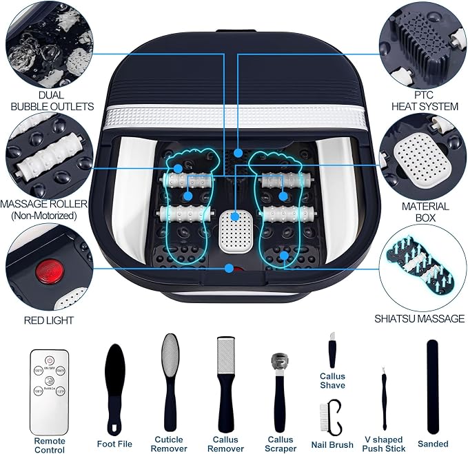 UNIFULL Collapsible Foot Bath Spa - Image 3