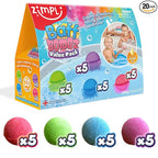 20 x Bath Bombs, Creates a Fizzing, Bath Time Adventure, Bubble Bath Bomb Gift by ZimpliKids