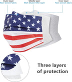 akgk 100PCS Disposable Face Masks - Image 3