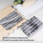 2 Pcs Soap Holder for Bathroom, Marble Soap Dish for Kitchen Countertop - Image 3