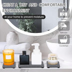 4PCS Water Absorbing Stone Tray - Image 7