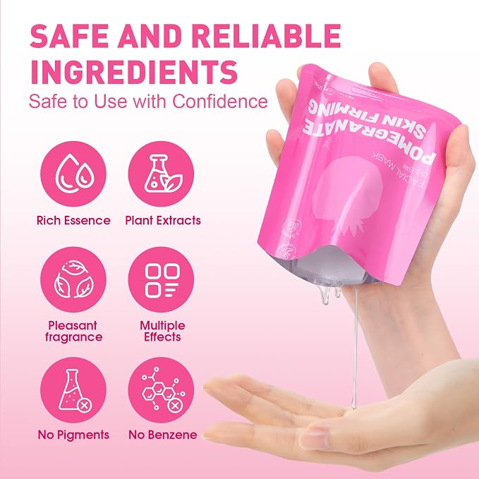 KONEUK 12 Pack Collagen Hydrating Face Masks Skincare, Sheet Face Mask - Image 5