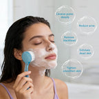 AUEAR, 4 Pack Face Brush for Cleansing and Facial Cleaning - Image 3