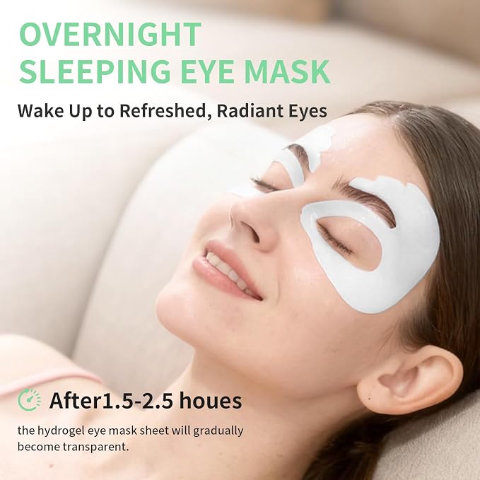 SPODARE OK Shape Eye Masks, 360° Fit Under Eye Patches - Image 4