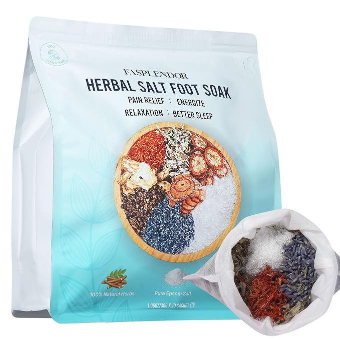 Fasplendor Epsom Salt Foot Soak Sachets by Fasplendor