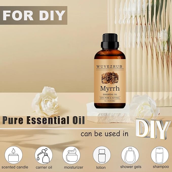 Myrrh Essential Oil - 30ML Pure and Natural - Image 3