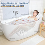 Luxury Bath Cushion, Full Body Bathtub Pillow - Image 3