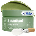 PLANTIFIQUE Korean Skincare Clay Mask – Hydrating Mud Mask by Plantifique