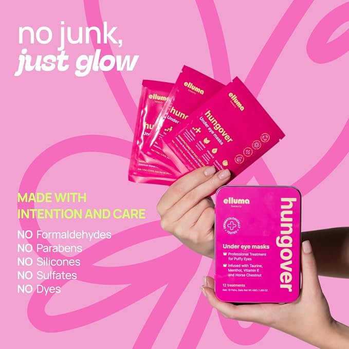 Under Eye Patches | Eye Mask for Puffy Eyes & Dark Circles, Hydrogel Eye Gel - Image 4