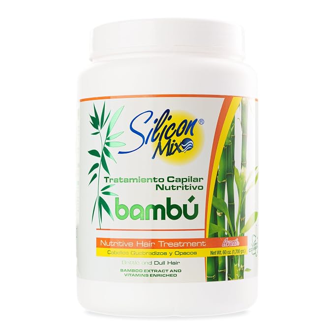 Silicon Mix Tratamiento Capilar Nutritivo Bambu 60oz by SiliconMix