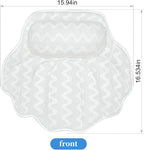 Super Thick Bath Pillow, Soft and Comfortable Bath Pillow, 4D mesh Fabric and 6 - Image 7