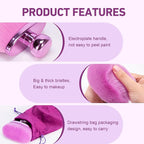 Extra Large Body Makeup Brush for Self Tanner – 115mm Wide Oval Kabuki Body - Image 6