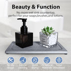 2 PCS Water Absorbing Stone Trays - Image 3