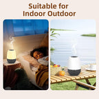 SEEDSEEL 150ML Rechargeable Battery Operated Essential Oil Diffuser, Portable - Image 6