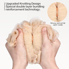 Fishent Loofah Bath Sponge Shower Loofahs, 4 Pack 50g Soft Loofa Exfoliating - Image 4