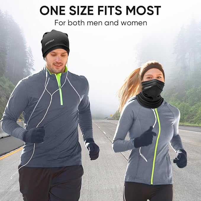 TICONN Neck Gaiter Face Cover Scarf, Neck Warmer Breathable Sun & Wind-proof - Image 5