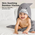 KeaBabies Hooded Baby Towel for Newborn - Image 3