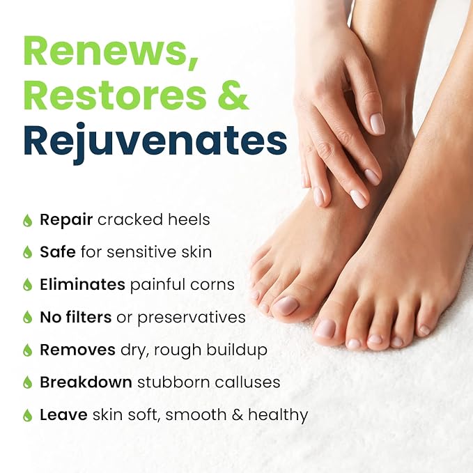Callus Remover for Feet with Extra Strength Gel & Foot Pumice Stone Set - Image 4