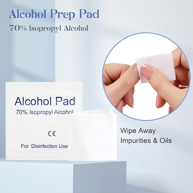 Qsnidy 30 Pack Disposable Manicure Kit Individually Packed 3-Piece Mini Press - Image 6