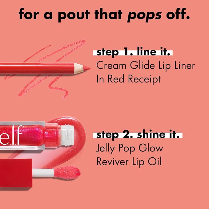 e.l.f. Jelly Pop Glow Reviver Lip Oil, Limited Edition Nourishing Formula - Image 4