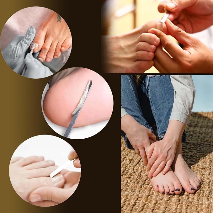 10PCS Toenail Clippers Tool, Ingrown toenail Tool, Professional Thick & Ingrown - Image 5