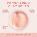 Freeman Exotic Blends French Pink Clay Peel-Off Face Mask, Pore Clearing Facial - Image 2