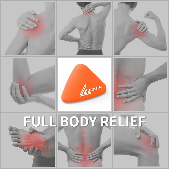 LEZER Trigger Massage Point, Manual Massage Ball, Hip Hook, Muscle Knot Release - Image 8