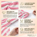 3 Pack Microfiber Hair Towel Wrap - Image 3