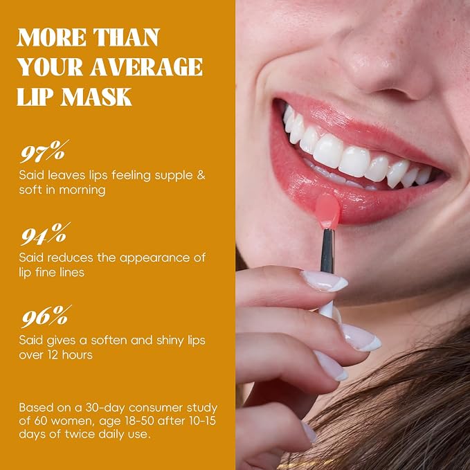ANRCOLLECT Lip Mask Overnight Set, Revives & Nourishes Gift Set - Image 4
