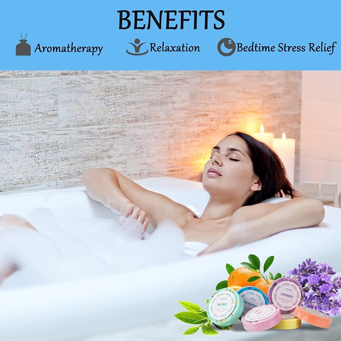 Shower Steamers- Box of 6 Premium Shower Bombs - Image 5