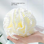 Large Luxurious Bath Ball Loofah Sponge Pouf Puff Mesh - Image 8