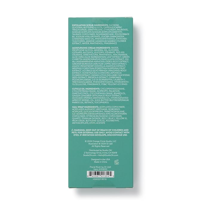 Studio Oh! Hand & Nail Spa Kit, Mini Nail Kit - Image 7