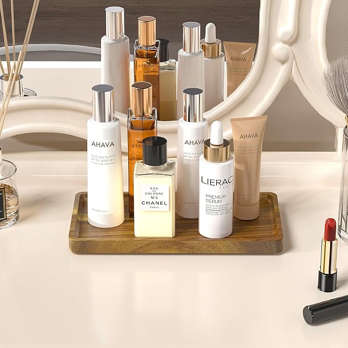 WEENSON Acacia Wood Bathroom Vanity Tray - Image 4