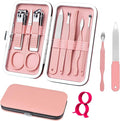 Manicure Set 8 in 1 Nail Clipper Set, Fingernail & Toenail Clippers, Manicure by RedFlow-official
