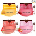 4PCS Lip Scrub and Mask Set, Cherry and Honey Pot Lip Balm, Strawberry and by UAOE