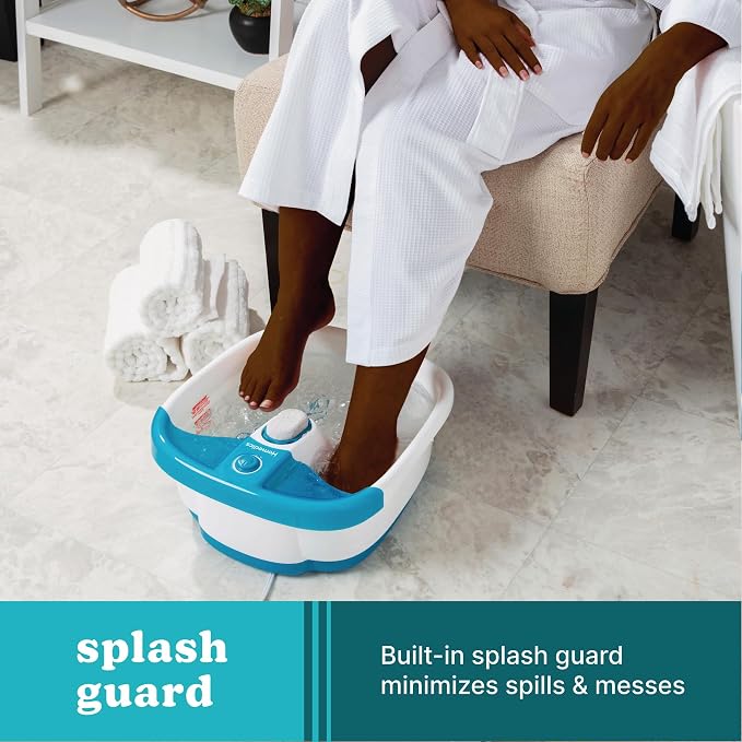 Homedics Bubble Mate Foot Spa, Toe Touch Controlled Foot Bath - Image 7