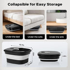 Collapsible Foot Spa with Surf Wave Massage, Foot Bath with 24 Motorized - Image 5