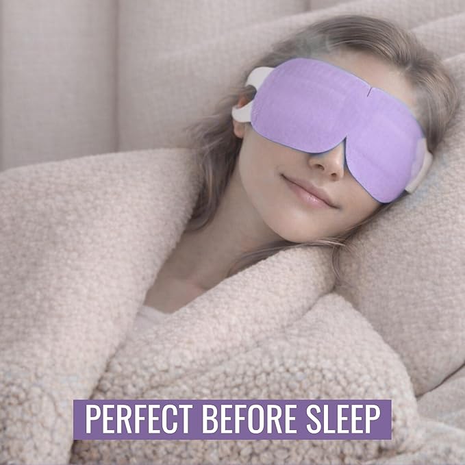 NOVEHA Lavender Self Heating Steam Eye Mask - Image 7