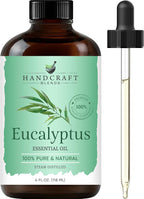 Handcraft Blends Eucalyptus Essential Oil – Huge 4 Fl Oz – 100% Pure and by HandcraftBlends