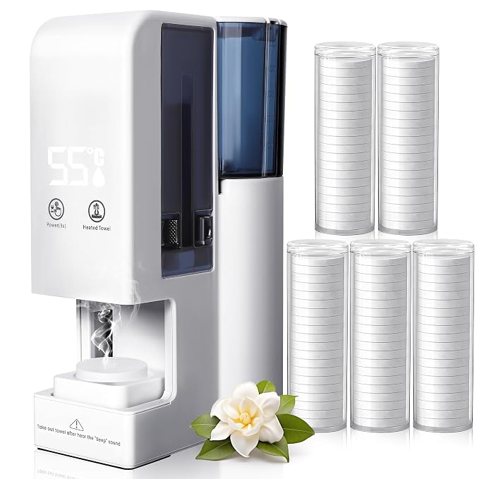 Hot Face Towel Heater Machine, Automatic Disposable Towel Warmer by Sachie