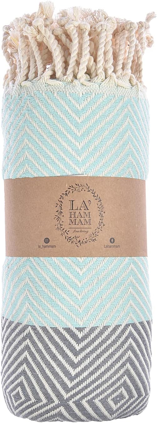 Personalized Embroidered Beach Towel | Throw Blanket, Easy Carry, Sand Free - Image 5