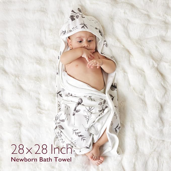 Momcozy Baby Hooded Towel-Made from Cotton, Suitable - Image 6