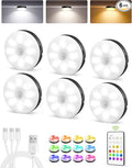 EZVALO Under Cabinet Lighting, 1000mAh Rechargeable Puck Lights by EZVALO