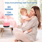 SPLITSKY 300ML Essential Oil Diffuser, Electric Ultrasonic Aromatherapy Air - Image 5