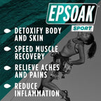 Epsoak Sport Epsom Salt 5 lb. Magnesium Sulfate USP. Resealable Epsom Salt Bag - Image 4