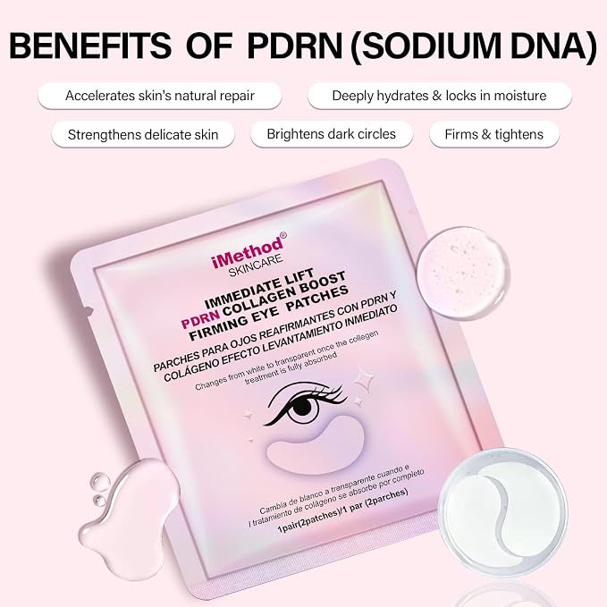 iMethod PDRN Collagen Boost Eye Patches - Image 5
